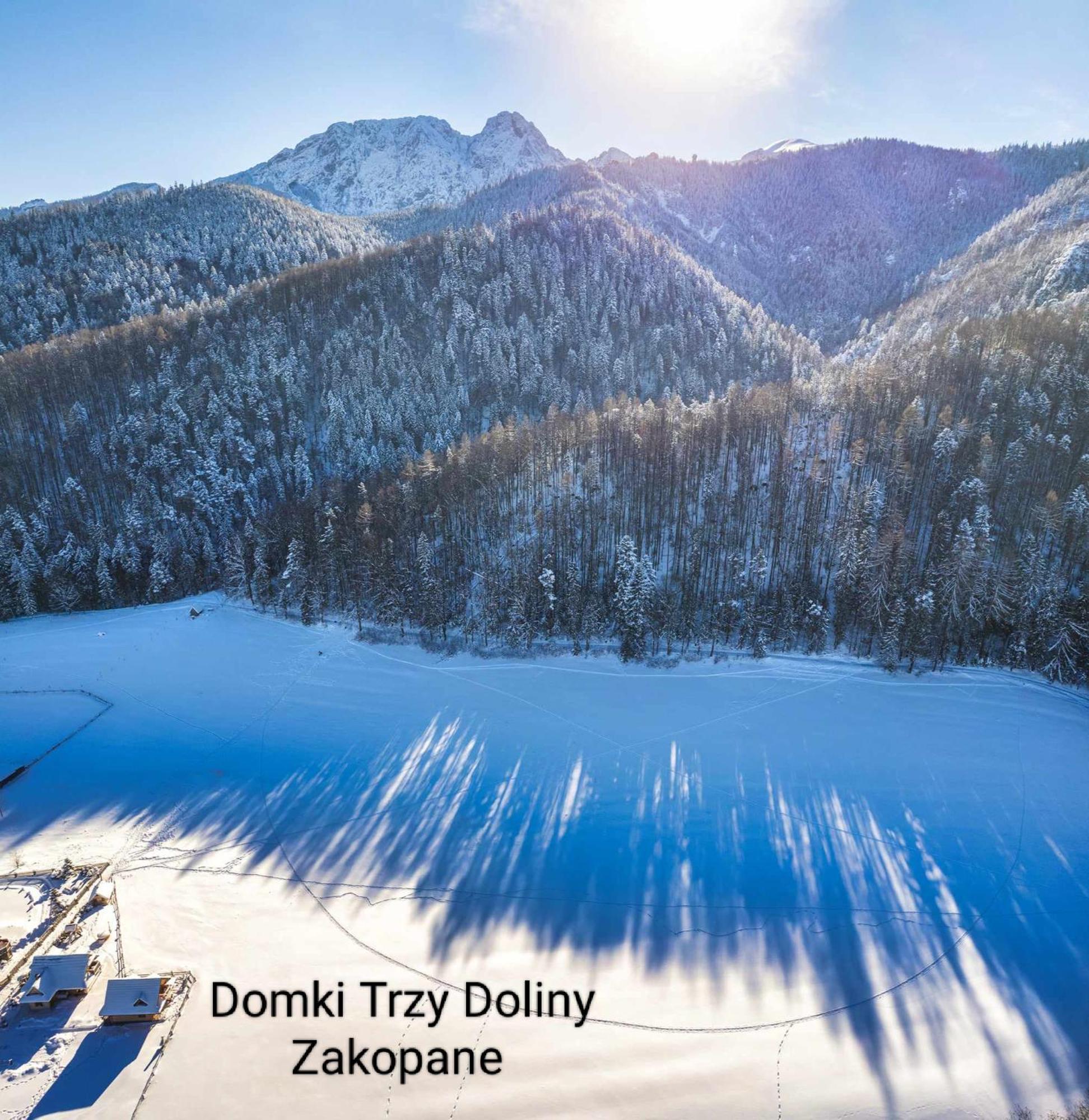 Domek Trzy Doliny Zakopane, Three Valleys Chalet With Jacuzzi Exterior foto